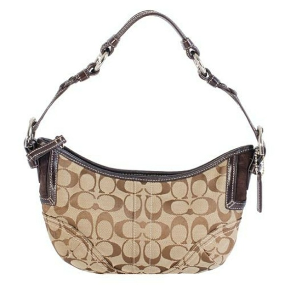 Coach Bags New Coach Soho Signature Small Hobo Bag Poshmark